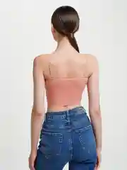 Белый топ женский, базовый