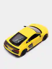 Желтый металлическая машинка 1:38 Audi R8 Coupe 2020 KT5422D