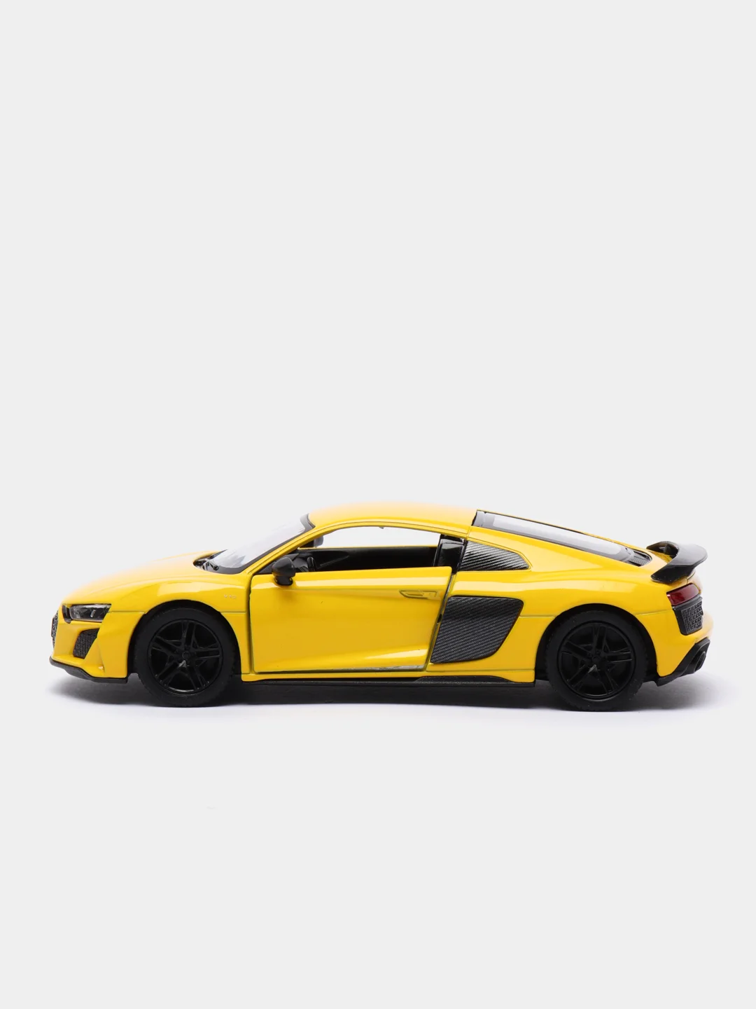 Желтый металлическая машинка 1:38 Audi R8 Coupe 2020 KT5422D