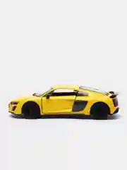 Желтый металлическая машинка 1:38 Audi R8 Coupe 2020 KT5422D