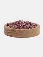 Сиреневый бисер стеклянный, 10 г