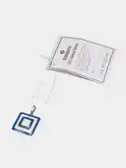Подвеска "Geometry" с эмалью, серебрение