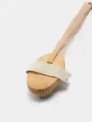 Щётка натуральная, с ручкой