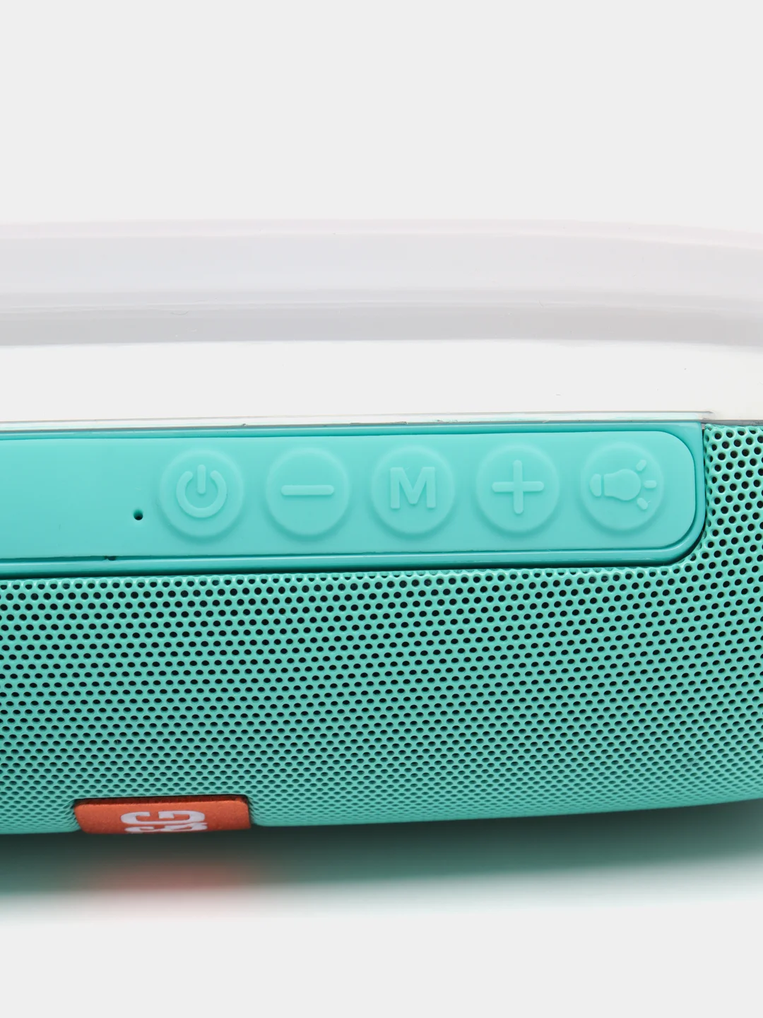Бирюзовый портативная беспроводная колонка Bluetooth TG 157 с радиоприемником