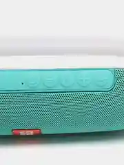 Бирюзовый портативная беспроводная колонка Bluetooth TG 157 с радиоприемником