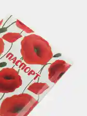 Красный обложка на паспорт