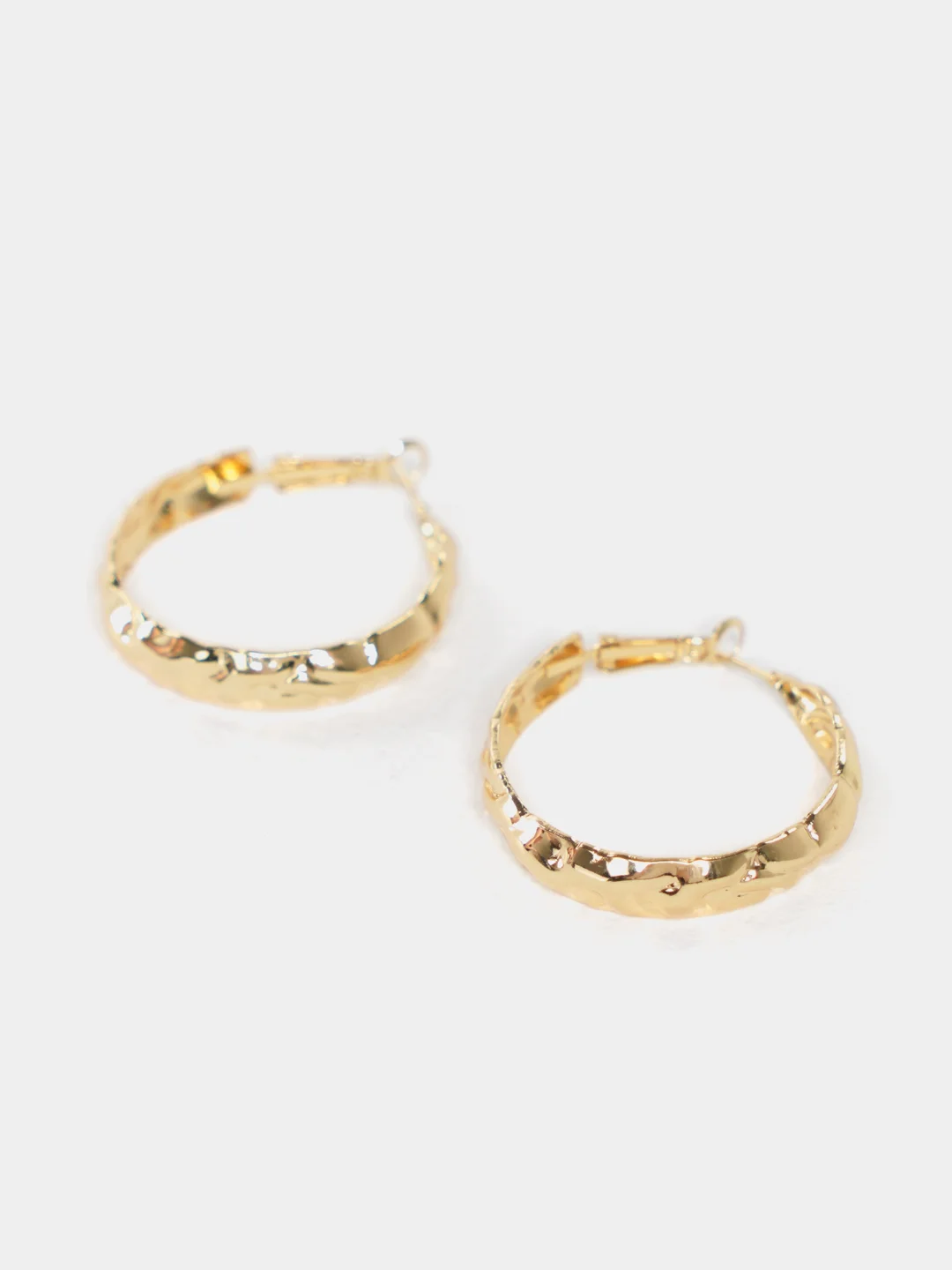Серьги-кольца, диаметр 3.5 см