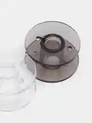 Белый шпулька пластиковая, 2 см, 2 - 3 штуки