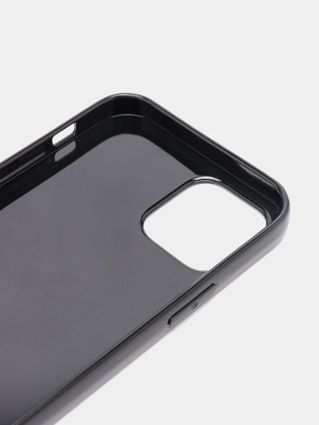 Чехол-накладка для iPhone 12/ 12 Pro, черный силикон