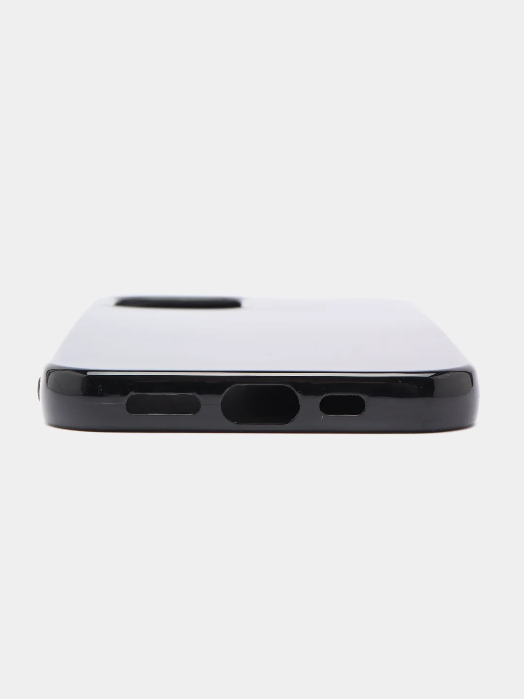 Чехол-накладка для iPhone 12/ 12 Pro, черный силикон