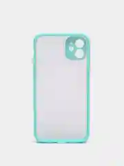 Голубой чехол для iPhone 11 противоударный