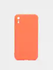 Чехол для iPhone XR, силиконовый, оранжевый
