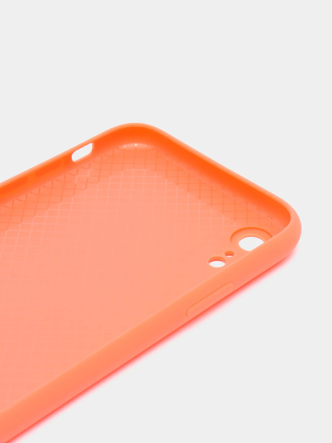 Чехол для iPhone XR, силиконовый, оранжевый