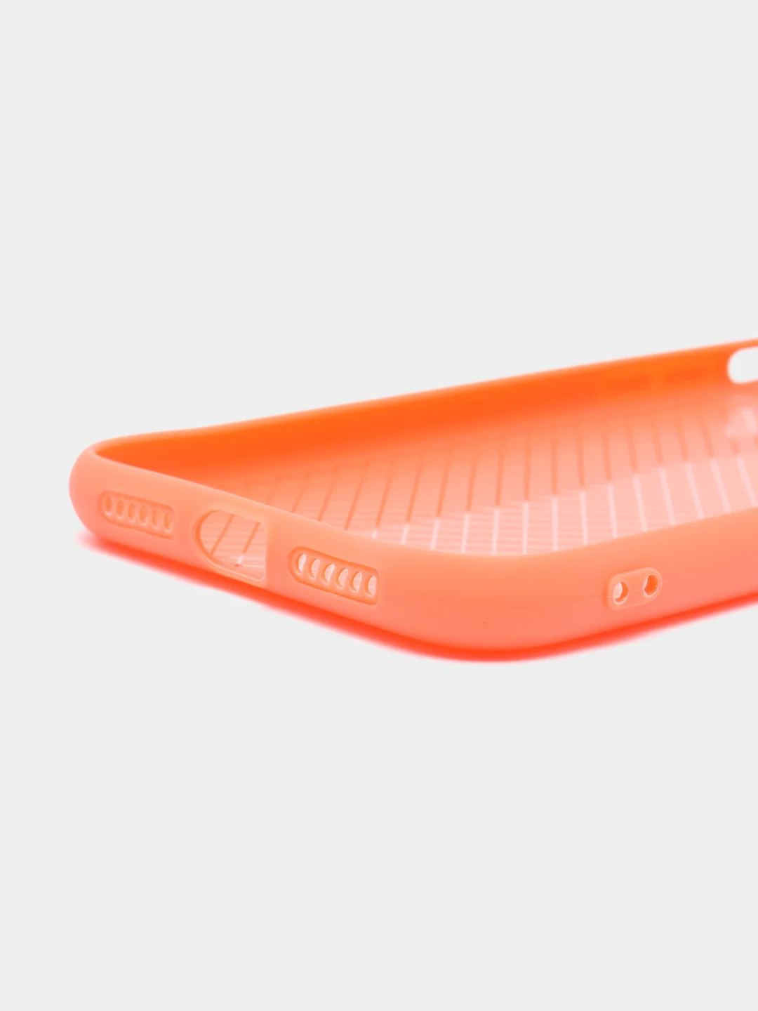 Чехол для iPhone XR, силиконовый, оранжевый