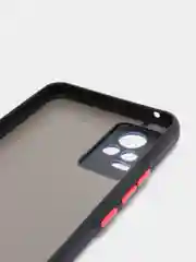 Голубой чехол с рисунком на Vivo V21e (Виво В21е)
