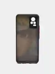 Светло-жёлтый чехол с рисунком на Vivo V21e (Виво В21е)
