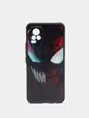 Черный чехол с рисунком на Vivo V21e (Виво В21е)
