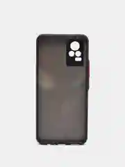 Черный чехол с рисунком на Vivo V21e (Виво В21е)