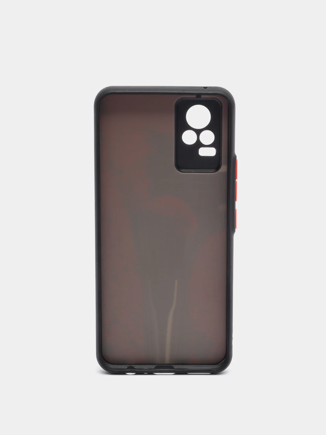 Розовый чехол с рисунком на Vivo V21e (Виво В21е)