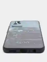 Серый чехол с рисунком на Vivo V21e (Виво В21е)
