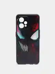 Черный чехол с рисунком для Realme 9 Pro+ (Plus)