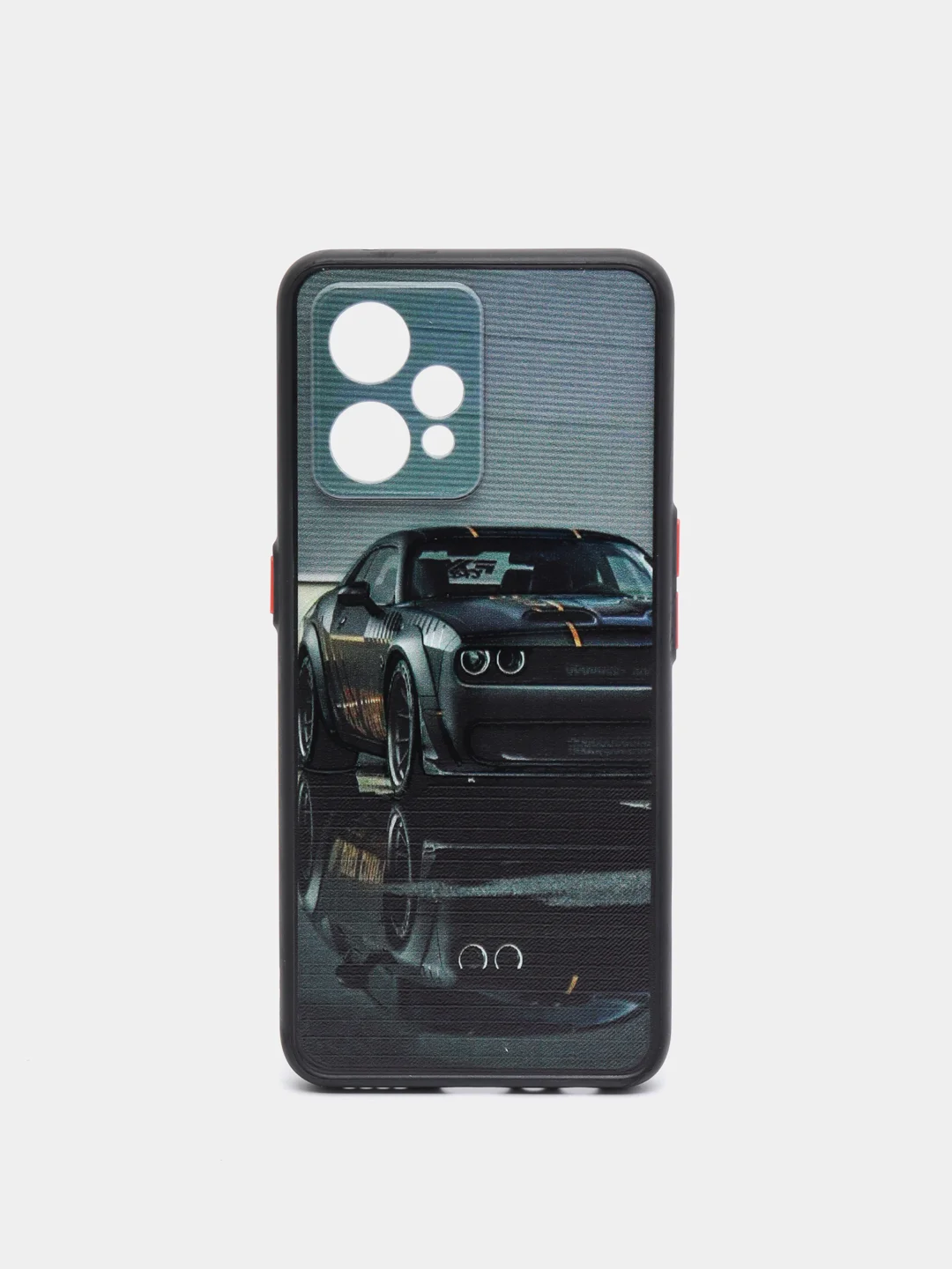 Серый чехол с рисунком для Realme 9 Pro+ (Plus)