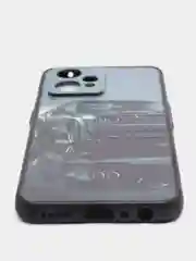 Серый чехол с рисунком для Realme 9 Pro+ (Plus)