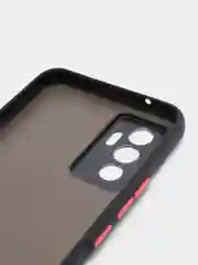 Бордовый чехол с рисунком на Vivo V23e (Виво В23е)