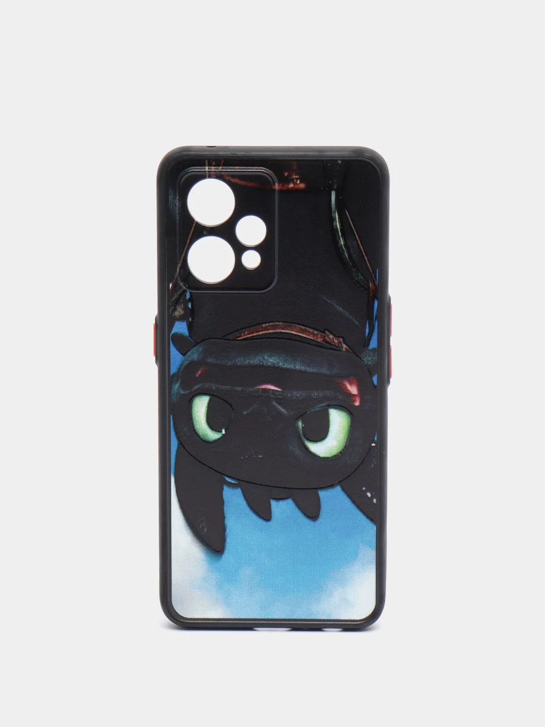 Угольный чехол с рисунком для Realme 9 Pro+ (Plus)