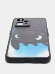 Угольный чехол с рисунком для Realme 9 Pro+ (Plus)