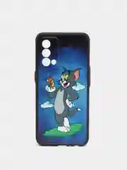 Синий чехол с рисунком на Realme GT Master Edition (Реалми ГТ Мастер Эдишн)