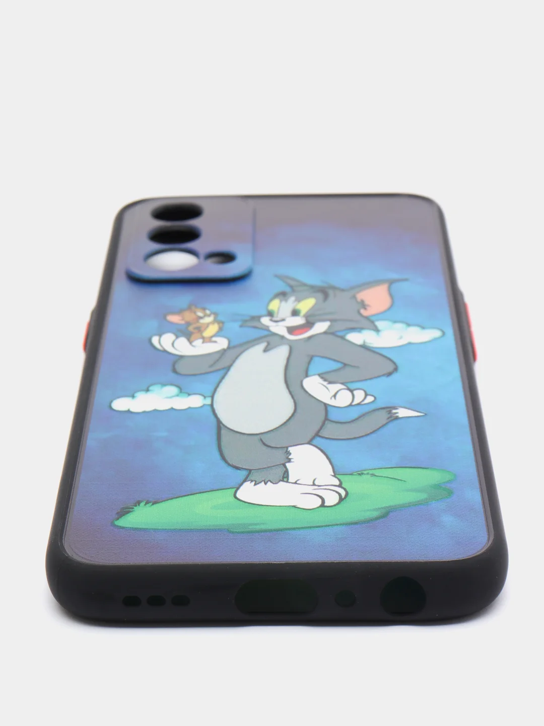 Синий чехол с рисунком на Realme GT Master Edition (Реалми ГТ Мастер Эдишн)