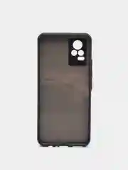 Хром чехол с рисунком на Vivo V21e (Виво В21е)
