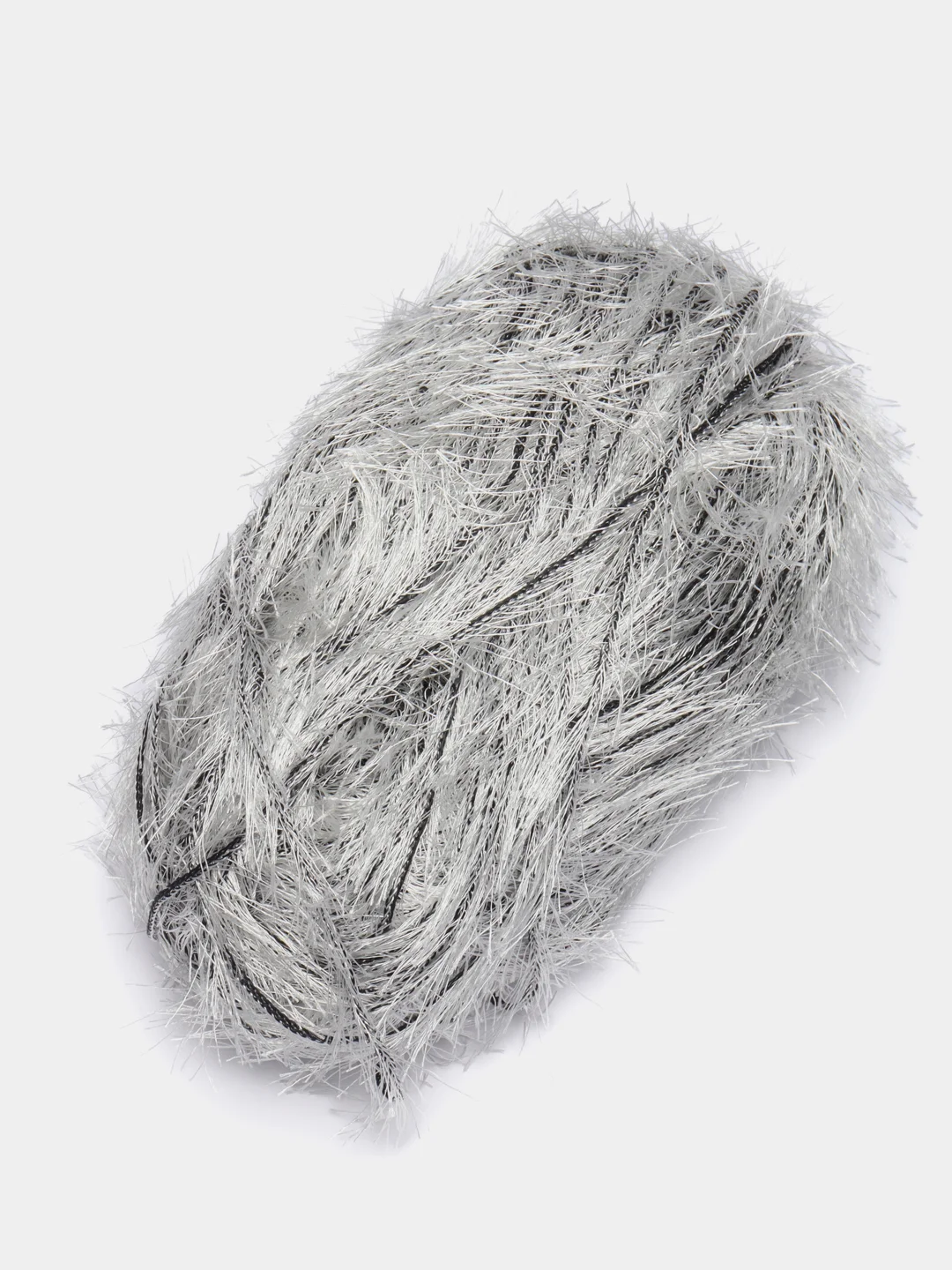 Серый металлик пряжа травка YarnArt Samba, 150 м, 100 г, полиэстер