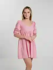 Розовый повседневное женское платье, свободного кроя, вечернее