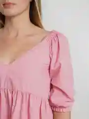 Розовый повседневное женское платье, свободного кроя, вечернее