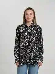 Блузка женская Zarina удлиненная с принтом
