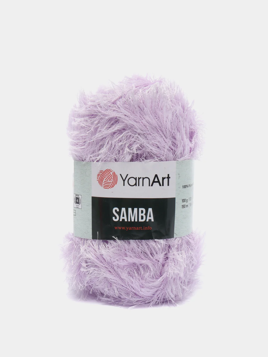 Сиреневый пряжа травка YarnArt Samba, 150 м, 100 г, полиэстер