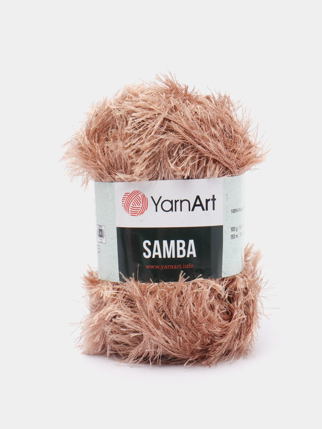 Карамельный пряжа травка YarnArt Samba, 150 м, 100 г, полиэстер