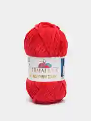 Алый пряжа плюшевая Himalaya Dolphin Baby, полиэстер, 100 г, 120 м