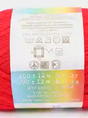 Алый пряжа Пехорка Детская новинка, акрил, 50 г, 200 м