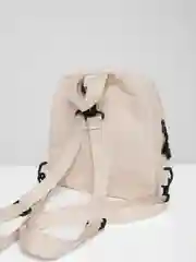 Молочный рюкзак женский, вельветовый