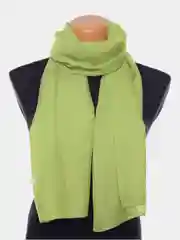 Зелёный хаки женский платок, шифоновый, 150*50 см