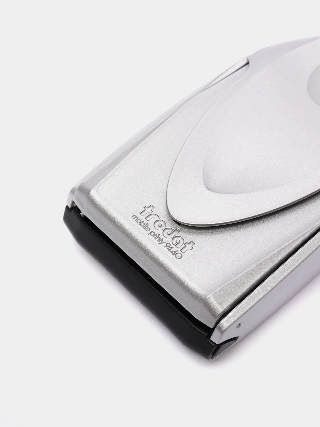 Серебряный карманный штамп Trodat 9440 Mobile Printy, 40х40 мм