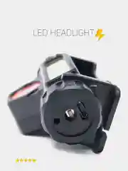 Фонарь налобный с магнитом и USB, с зумом, магнитом и 4 режимами