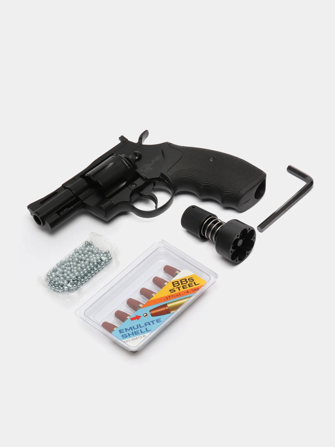 Пневматический револьвер пистолет Stalker STR Colt Python 2.5 Кольт Питон + шарики 250 шт