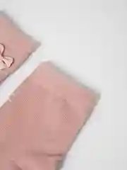 Розовый детские носки