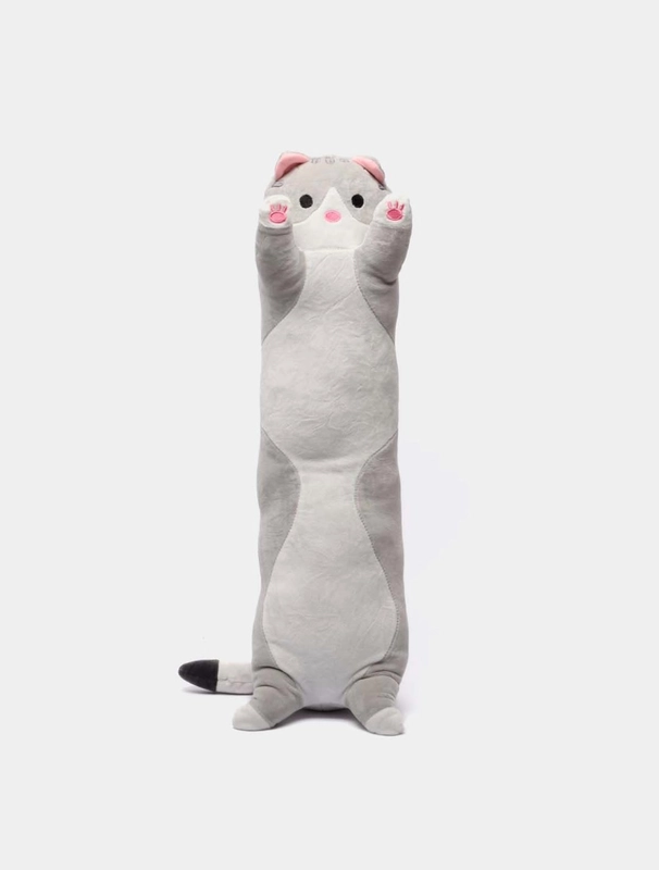 Кот-батон мягкая игрушка-антистресс, кот сосиска 50 см,70 см, 90 см, 110 см, 130 см
