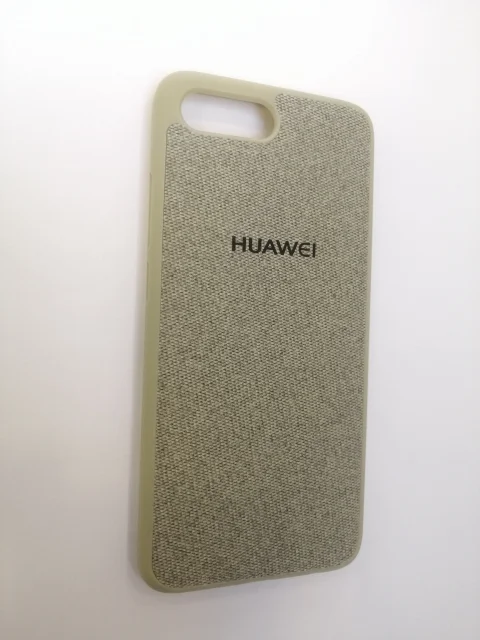 Силиконовый чехол текстурный джинсовый Honor 10