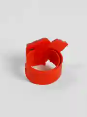 Красный часы с героями мультфильмов на ремешке, с батарейками